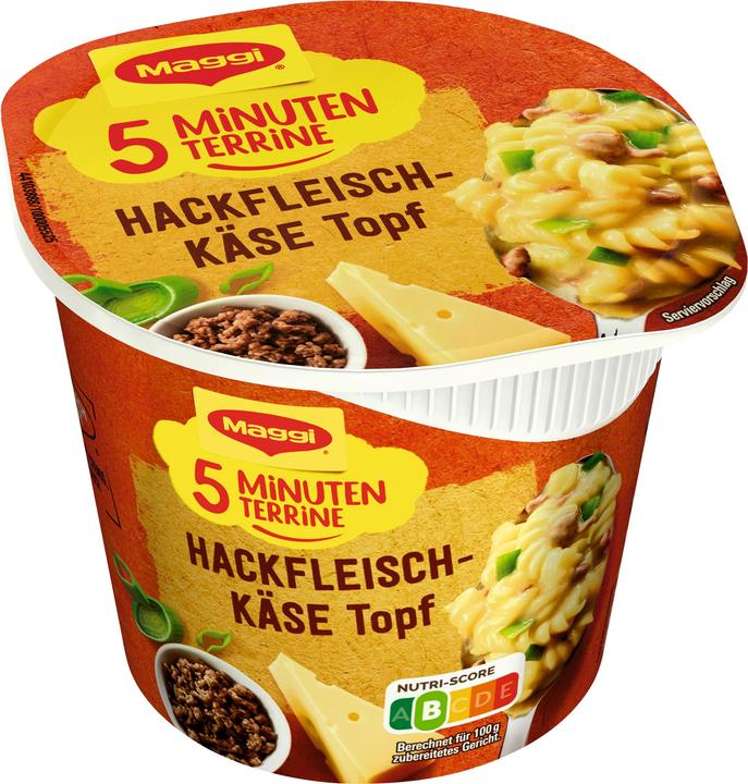 Actual product image Maggi 5 MINUTES TERRINE Minced Cheese Pot (51 g)