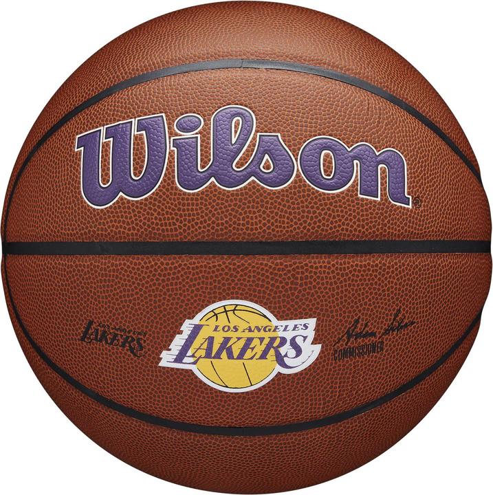 Actual product image Wilson Basketball NBA Team Alliance LA Lakers