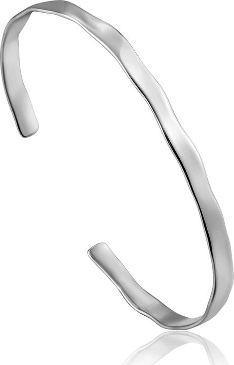 Produktbild Ania Haie Metal Crush Armband (17.40 cm, Silber)