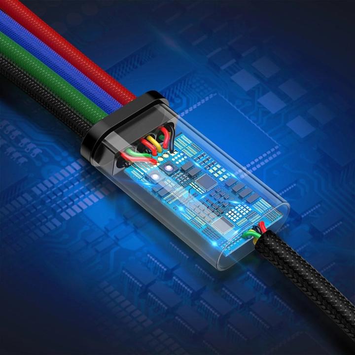 Actual product image Baseus 4in1 (1.20 m, USB 2.0)