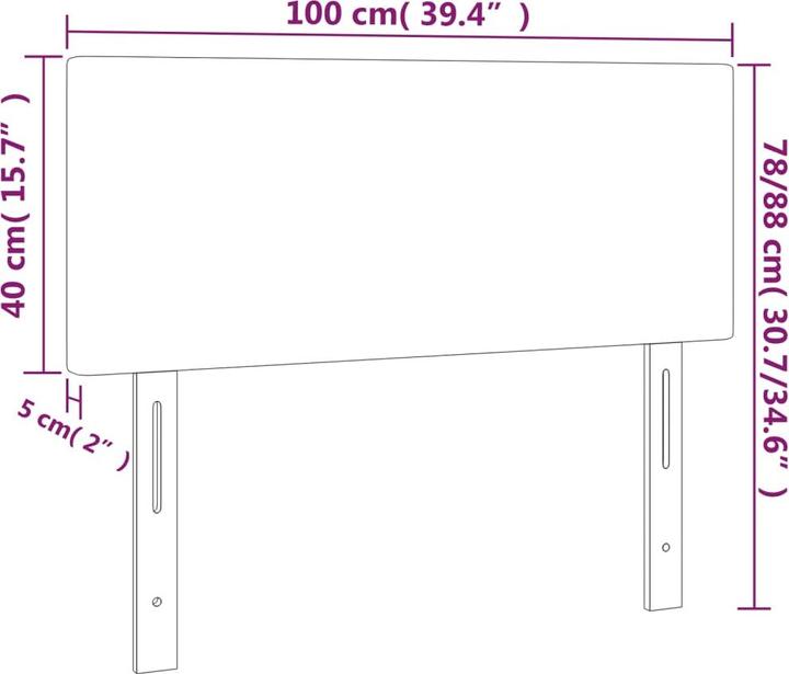 Immagine prodotto VidaXL Conni (100 x 5 x 88 cm)