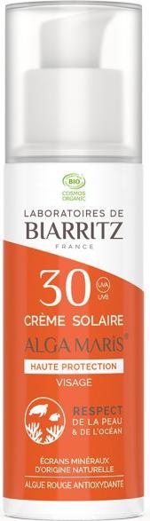 Actual product image Laboratoires de Biarritz Sun Milk Face & Body (Suntan lotion, SPF 30, 100 ml, 151 g)