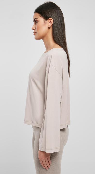 Produktbild Urban Classics Ladies Short Modal Bateau Necklinie Longsleeve (5XL)