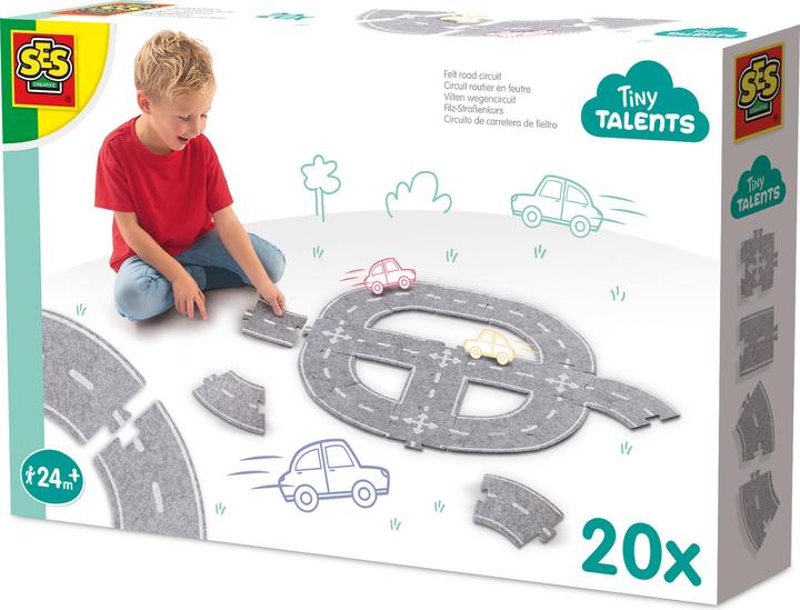 Actual product image Ses Filz-Strassenkurs 20 Teile (20 pieces)