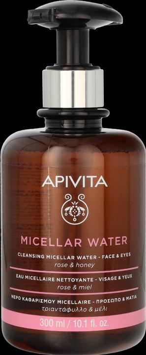 Apivita Rosa detergente e miele (Acqua micellare, 300 ml)