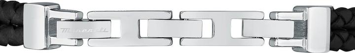 Immagine prodotto Maserati Armband (22 cm, Acciaio inossidabile, Cuoio, Riciclato)