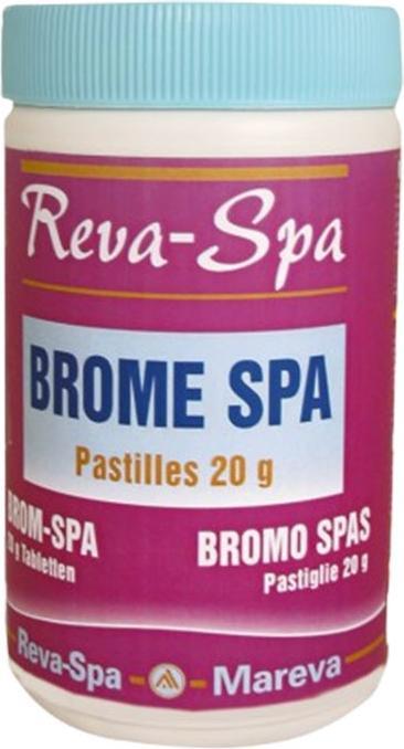 Immagine prodotto Mareva Brome pour spa en pastilles 20g -Reva-Spa 1kg (1000 g)