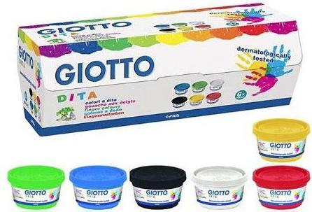 Immagine prodotto Giotto Colori a dito (Multicolore, 100 ml)
