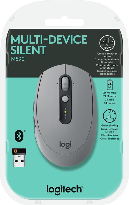 Actual product image Logitech M590 Multi-Device Silent (Wireless)