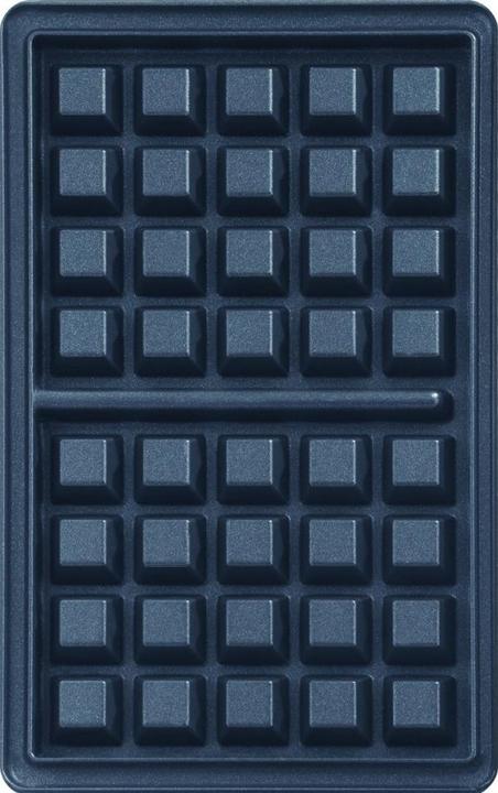 Tefal XA800412, Replacement plate, Black, Snack Collection/SnackTime, 242 mm, 155 mm, 44 mm