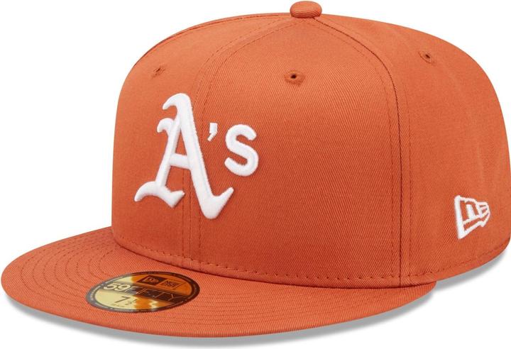 Produktbild New Era 59Fifty Fitted Cap - Oakland Athletics rust - 7 (7)