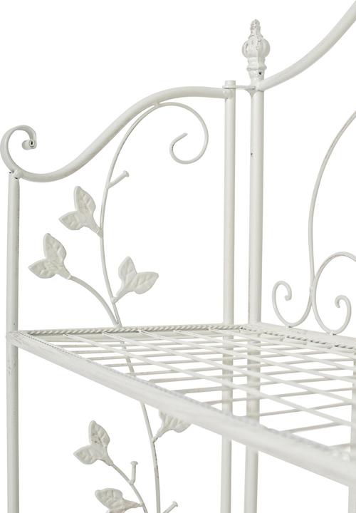 Actual product image CLP Arona floor standing shelf, antique white (60 x 33 x 158 cm)