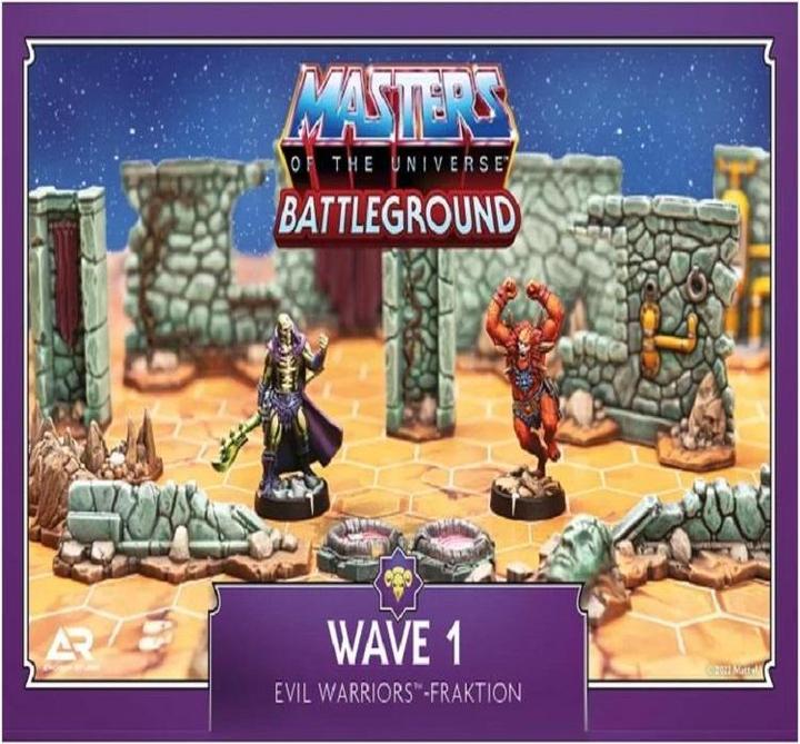 Archon Studio ARCD0003 - Masters of the Universe Battleground - Wave 1 Evil Warriors Faction, (DE Expansion) (German)