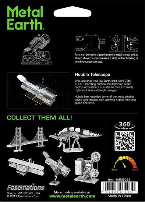 Image du produit Metal Earth Télescope Hubble
