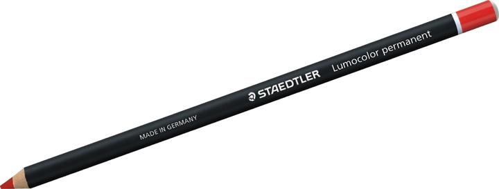 Actual product image Staedtler LUMOCOLOR PERMANENT - GLASS CHROME - Markers (Red, 4 mm, 1 x)