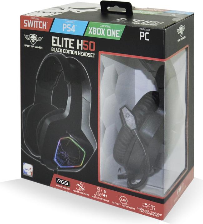 Actual product image Spirit Of Gamer Elite H50 (Cable)