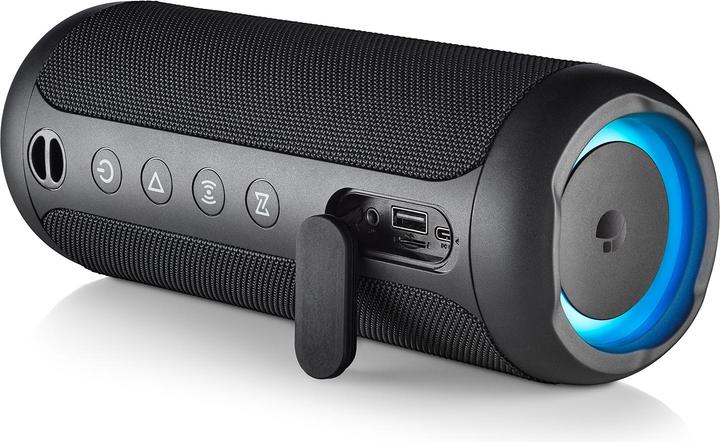 Immagine prodotto NGS Enceinte Nomade Bluetooth Roller Furia 3 (Noir) (9 h, Batteria ricaricabile)