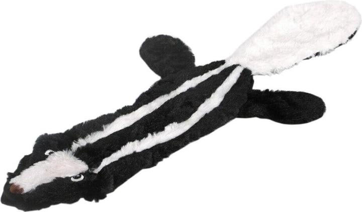 JTI Weiches Quietschspielzeug - Stinktier (Plüschspielzeug Hund)