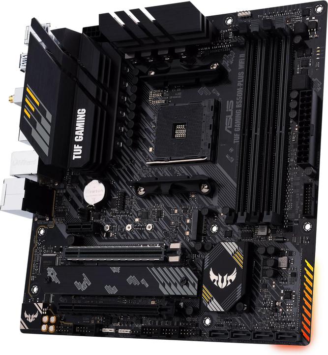 Produktbild ASUS TUF GAMING B550M-PLUS WLAN II (AM4, AMD B550, mATX)