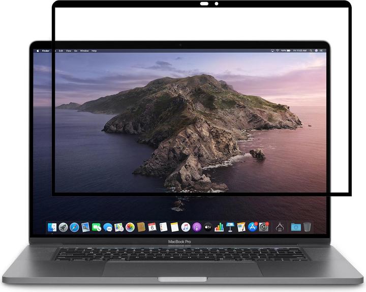 Actual product image Moshi iVisor AG Screen Protector for MacBook Pro 16, Anti-glare and Reusable (16", 16 : 9)