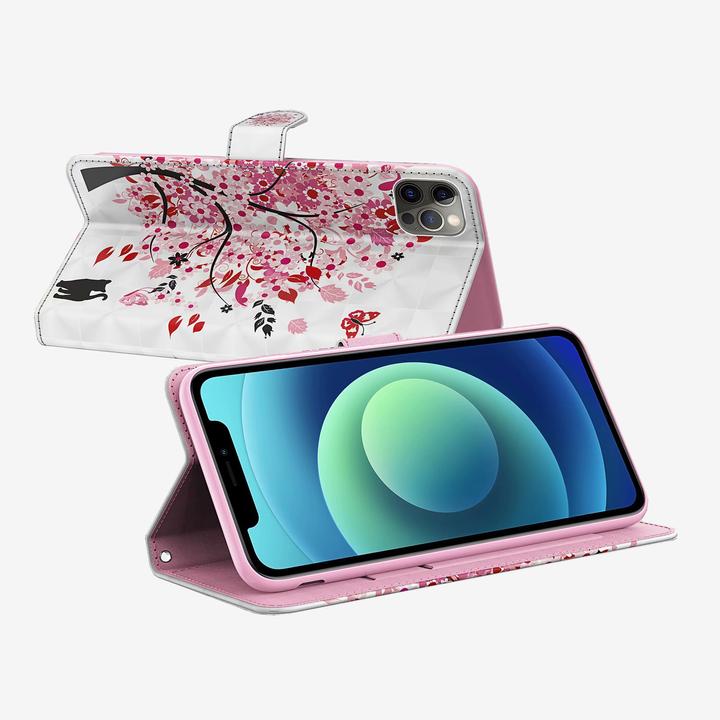 Produktbild PhoneLook Hülle 3D Flip Baum in voller Blüte (Apple iPhone 13 Pro Max)