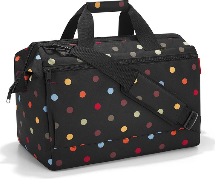 Produktbild reisenthel Allrounder L Pocket Reisetasche, 48 cm, 32 L, Pocket Dots (32 l, L (90 - 115l))