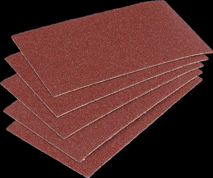 Image du produit wolfcraft wolfcraft 5 frottoirs auto-agrippants corindon K60 70x125mm (P60)