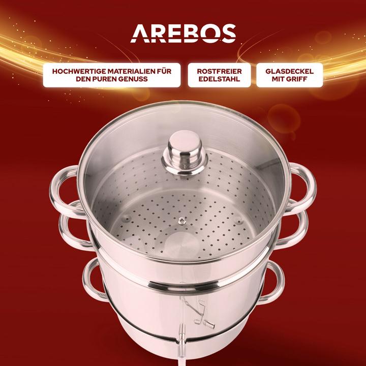 Produktbild Arebos Dampfentsafter