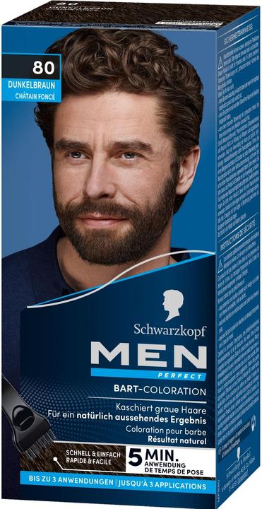 Schwarzkopf Men Perfect Men Perfect Bart-Coloration (80 Dunkelbraun)