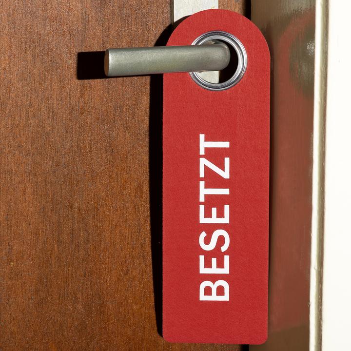 Actual product image Relaxdays Door sign