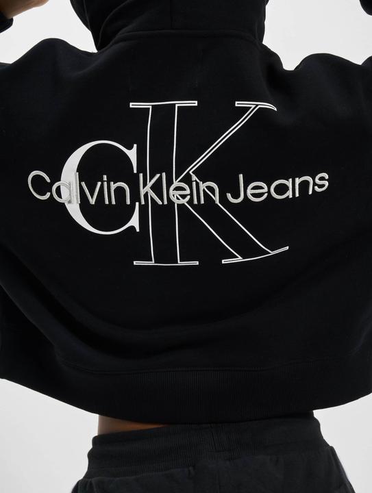 Actual product image Calvin Klein Jeans Two Tone Monogram Hoodie - 90841 (XS)
