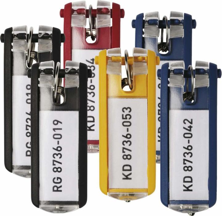Produktbild Durable Schlsselanh„nger KEY CLIP, sortiert, Groápackung