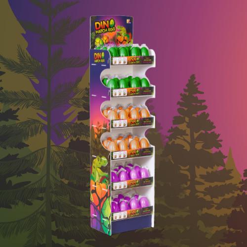 Actual product image Roost Large T-Rex Hatching Eggs NV273 orange