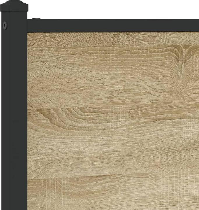 Actual product image VidaXL Bed frame with headboard and footboard 120 x 190cm (120 x 190 cm)