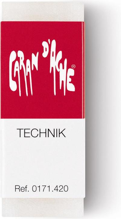 Caran d'Ache Radiergummi Technik