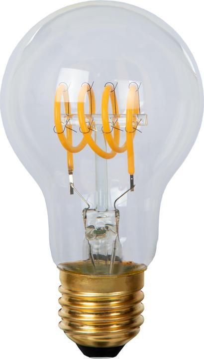 Produktbild Lucide A60 - Glühfadenlampe - Ø 6 cm - LED Dim. - E27 - 1x5W 2700K - Transparent 49042/05/60 (E27, 4.90 W, 460 lm, 1 x, G)