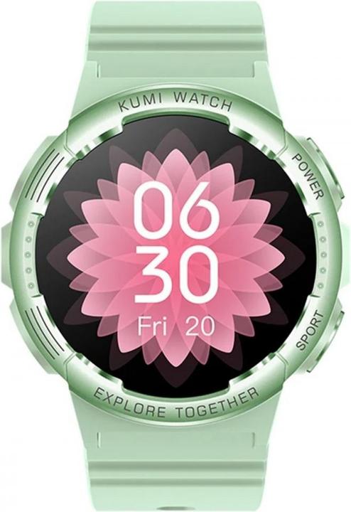 Actual product image Kumi K6 Smartwatch Green