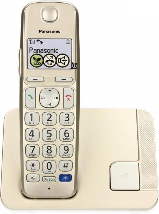 Immagine prodotto Panasonic Telefono da tavolo KX-TGE210PDN Golden