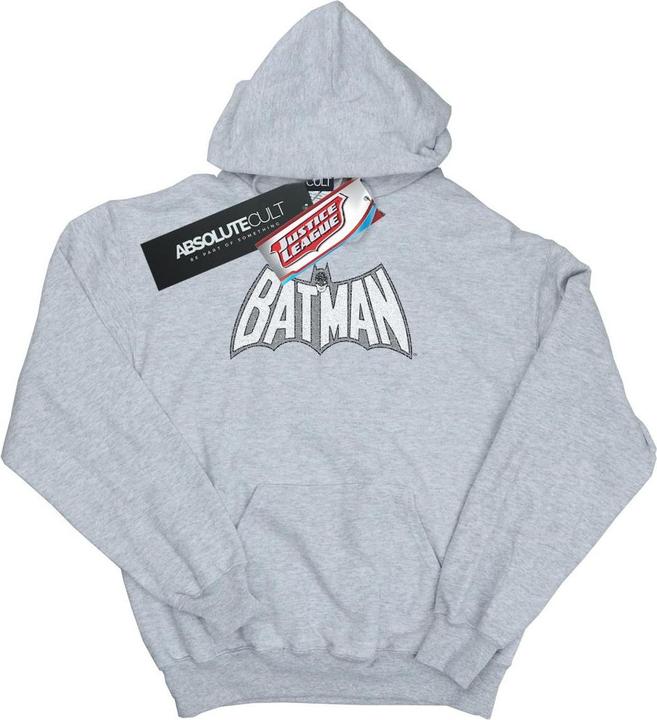 Batman Retro Crackle Logo Kapuzenpullover