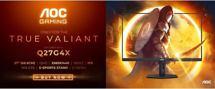 Productafbeelding AOC Q27G4X (2560 x 1440 pixels, 27")
