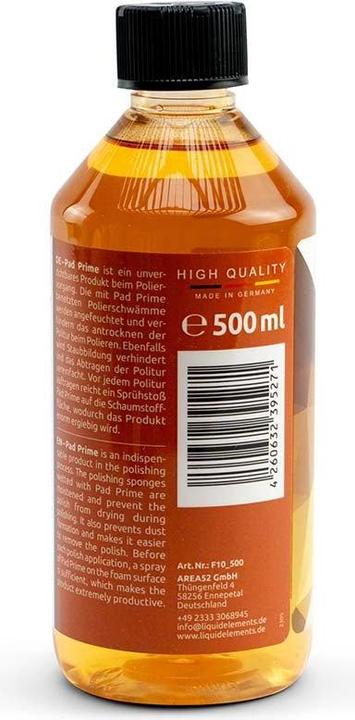 Actual product image Liquid Elements Pad Prime Polishing Pad Impregnation 500ml (500 ml)