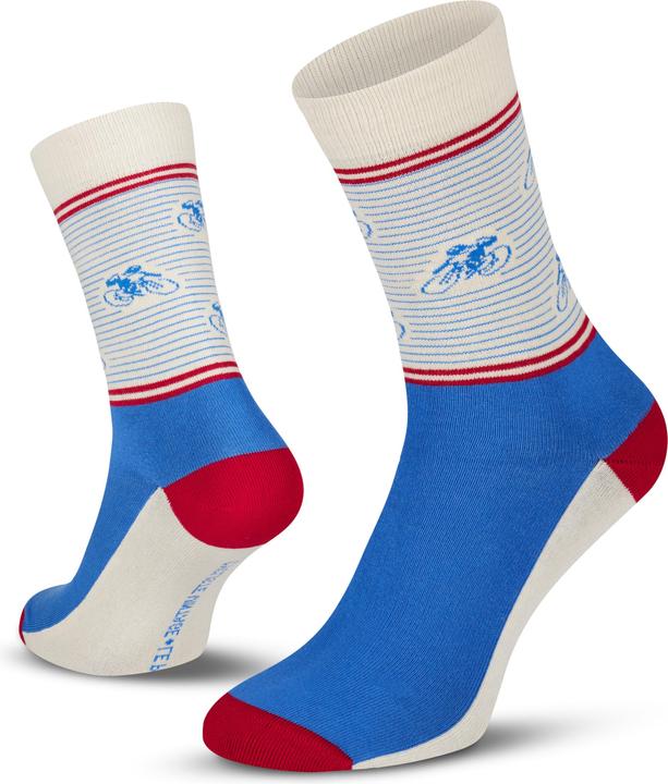 Actual product image Patrón Spirits Company Le Patron Vintage Cyclist Socks riviera blue (43 - 46)