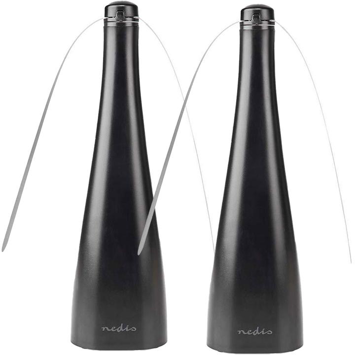 Actual product image Nedis Set of 2 electric fly dusters for the table, insect repellent