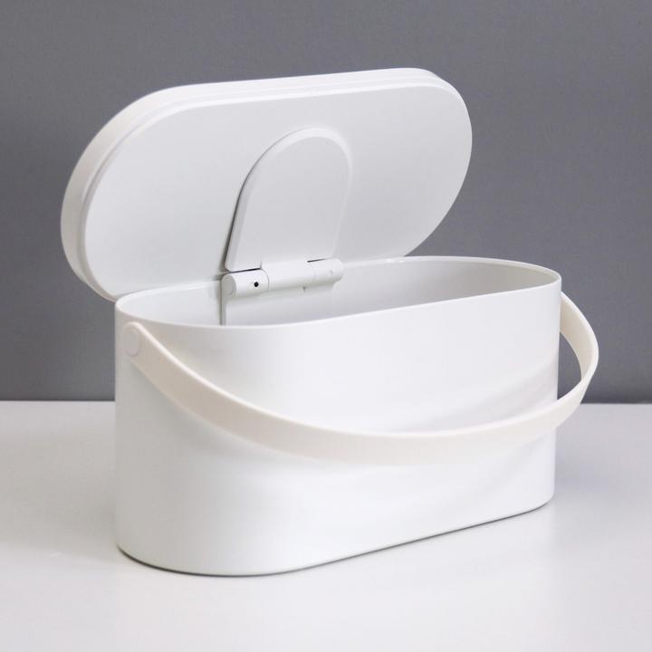 Produktbild Ailoria Kosmetikspiegel Magnifique mit Beautycase, Weiss (16 x 14 x 25 cm)