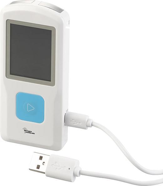 Produktbild Newgen medicals Mobiles EKG-Messgerät mit Bluetooth, App & PC-Software