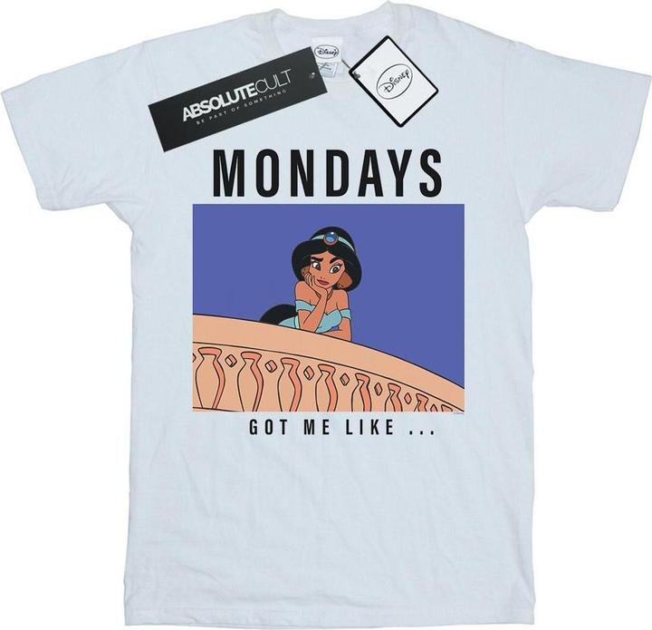 Disney Princess Jasmine Mondays Got Me Like TShirt