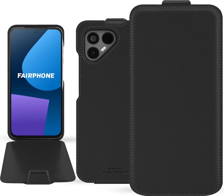 Actual product image Noreve Vertical leather shell (OnePlus 5)