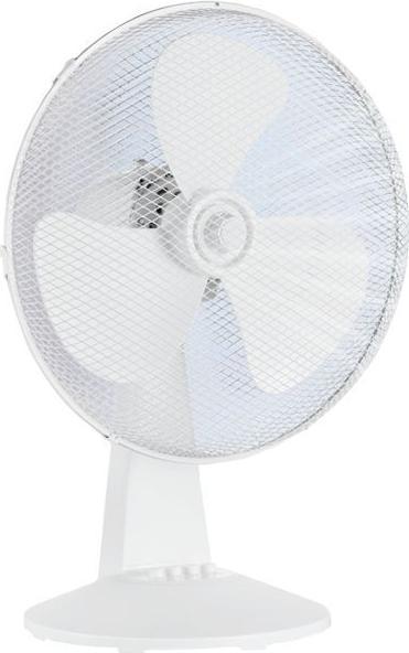 Actual product image Midea Table fan,,, 3 speeds, mechanical, noise level:, Oscillation 80°, Tilting +24° -12° (60 dB)
