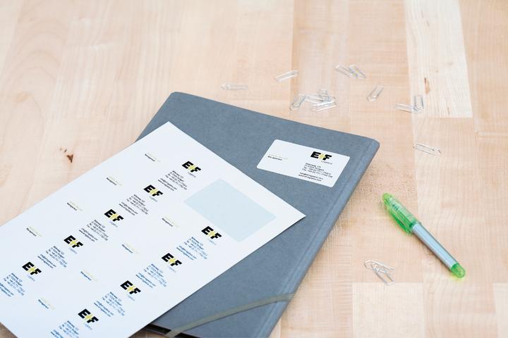 Actual product image Herma Universal labels A4