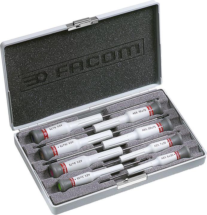 Facom MicroTechSchraubendrehersatz 8tlg (Innensechsrund)